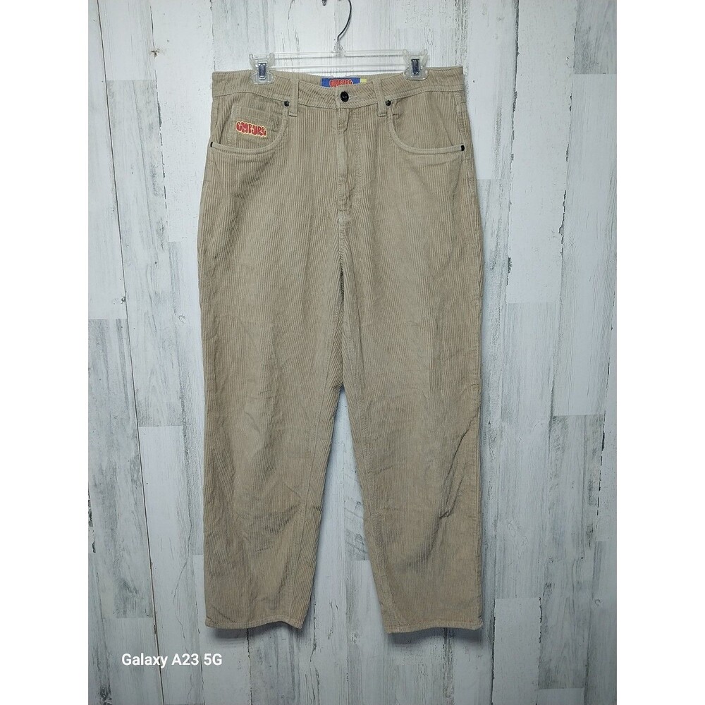 Empyre Corduroy Pants Men’s 32 Embroidered Boom Box Skate Relax